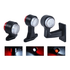 Ô tô phụ trợ chiếu sáng LED xe tải bên đèn 12V24V xe tải trắng đỏ Hai Mặt An toàn làm việc đèn tín hiệu đèn đuôi - Product Image 2