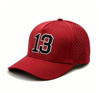 Casquette de baseball personnalisée à 5 panneaux, impression 3D, logo brodé, personnalisable, imperméable, vente en gros, casquette de baseball de haute qualité pour hommes, pour l'extérieur
