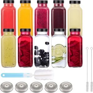 Botellas de Plástico PET Transparentes Vacías de 300ml, 350ml, 500ml con Tapa de Rosca para Jugos, Bebidas Energéticas, Whisky, con Logotipo Personalizado - Product Image 2