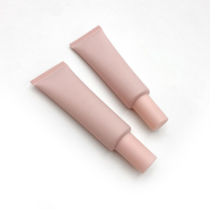 30g 30ml crema de manos plana mate color rosa botella vacía crema de ojos botella esencia crema de ojos tubo de PE suave etiqueta UV botella para apretar - Product Image 2