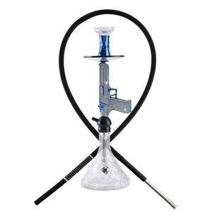 Hookah Resin Bentuk <span class=keywords><strong>Pistol</strong></span> Fancy Desert Eagle - Set Shisha <span class=keywords><strong>Pistol</strong></span> Berlian Baru untuk Merokok Air - Product Image 6