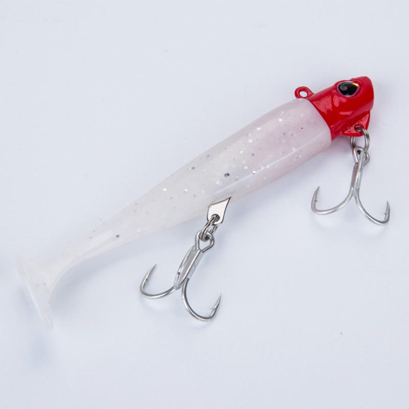 Tête rouge + queue de perle