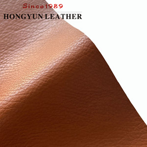 Vente Flash : Cuir synthétique microfibre durable en rouleau pour meubles, type cuir grainé écologique pour canapé, HY08KN - Product Image 3