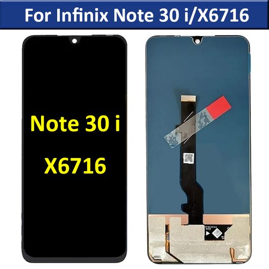 High Quality LCD Screen Replacement for Infinix Note 30i X6716 Wholesale With Warranty