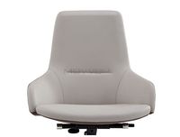 Chaise de bureau ergonomique moderne en cuir PU, cadre en aluminium, roulettes, chaise de direction HBADA E3 Pro Dynamic L avec coussin