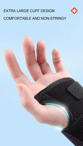 Attelle de poignet respirante pour le syndrome du canal carpien, support orthopédique réglable pour le poignet, sangle médicale pour la main, soulagement de la douleur et de la tendinite - Product Image 6