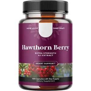 Hawthorn Berry Capsules - Hawthorn Extract Health Supplement für Männer und Frauen-Beste und effektive Produkte zur Gewichts reduktion für Pre