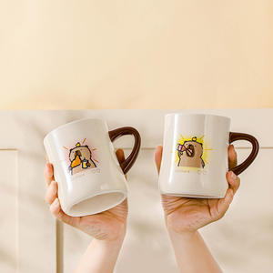 Taza de Cerámica Kapibala, Diseño de Dibujos Animados, con Asa, Regalo Perfecto para Amigos y Parejas - Product Image 5
