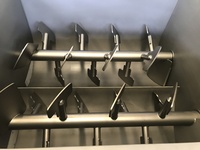 Mélangeurs de viande sous vide avec système de refroidissement, mélangeur à double enveloppe refroidi, machine à mélanger à l'azote