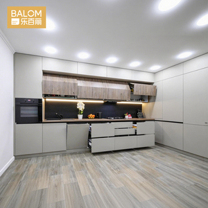<span class=keywords><strong>Gabinetes</strong></span> de <span class=keywords><strong>Cocina</strong></span> de Madera Contrachapada Personalizados BALOM, Estilo Moderno, Juego de <span class=keywords><strong>Gabinetes</strong></span> de <span class=keywords><strong>Cocina</strong></span> <span class=keywords><strong>Modulares</strong></span> Integrados, Listos <span class=keywords><strong>para</strong></span> Armar, <span class=keywords><strong>para</strong></span> Apartamento - Product Image 3
