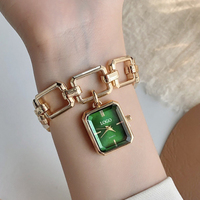Montres-bracelets carrées personnalisées pour femmes, montres-bracelets de luxe pour femmes, montres à quartz, Relojes De Cuarzo