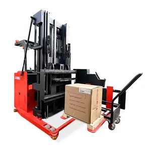 factory price supplier 3 way fully electric stacker 1.5ton 1500kg electric pallet stacker with optional spar parts