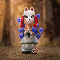 Authentische POP MART Demon Slayer Unwavering Resolve Arc Series Blockfiguren Blind Box 8 Stück Sammelbares Bauspielzeug Geschenk