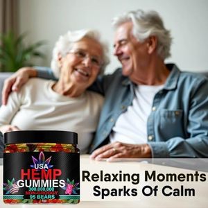 Yüksek potens ayı kenevir yağı sakızlı şeker özel etiket vitamini takviyesi Premium kalite kenevir Gummies - Product Image 5