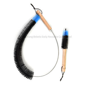 Ensemble de brosses pour radiateur client Kit de nettoyage pour <span class=keywords><strong>tuyau</strong></span> de ventilation Kit de nettoyage pour salle de bain toilette buanderie cuisine nettoyage - Product Image 3