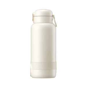 Hervidor Aislado Recargable de Acero Inoxidable de 500ML al por Mayor, Calentador de Leche de Calentamiento Rápido con un Solo Toque - Product Image 4
