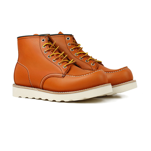<span class=keywords><strong>Botas</strong></span> de Tobillo de Cuero Vacuno Genuino para <span class=keywords><strong>Hombre</strong></span>, de Alta Gama, con Construcción Goodyear, Estilo Clásico Vintage, Media Caña, con Cordones Delanteros, Unisex - Product Image 3