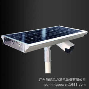 ระบบกล้องวงจรปิดพลังงานแสงอาทิตย์ Sunning Solar 130W พร้อมระบบจ่ายไฟแบบออฟกริดและระบบกักเก็บพลังงานสำหรับการเฝ้าระวังภายนอกอาคาร - Product Image 2