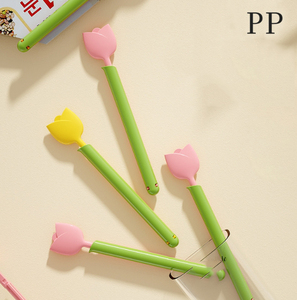 Caja de Embalaje para Snacks Tulipán de Lujo Ligero, Nueva, Hermética, a Prueba de Humedad, con Cierre Sellado, Hecha de Plástico - Product Image 4