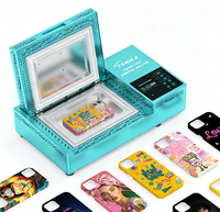 Machine de fabrication de coques de téléphone portable personnalisées, imprimante de coques de téléphone 3D par sublimation pour les petites entreprises à domicile
