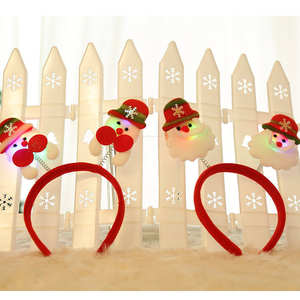 Bracelet lumineux pour enfants, petit cadeau <span class=keywords><strong>de</strong></span> Noël, motif Père Noël, idéal pour les activités <span class=keywords><strong>de</strong></span> <span class=keywords><strong>maternelle</strong></span> et la décoration des élèves - Product Image 5