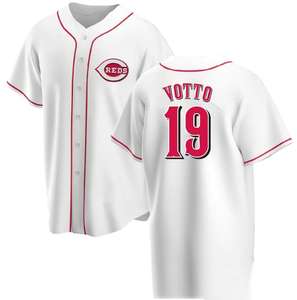 قميص بيسبول رياضي مطرز حسب الطلب قابل للتنفس لفريق سينسيناتي للاعب جوي 19 # 7 قطع عالية الجودة من البوليستر المطرز بالشعار - Product Image 3