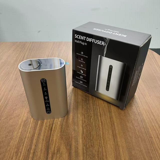 Plug in WiFi Control Luxurious Aluminum Cold Air Waterless Essential Oil Electric Perfume Diffuser Machine