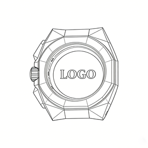 맞춤형 고품질 명품 오토매틱 메카니컬 ETA 스테인리스 스틸 한슨 시계 풀 버스트 다이아몬드 모이사나이트 다이얼 방수 - Product Image 1