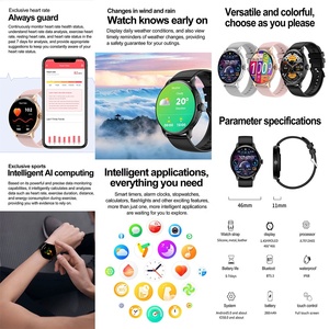 Mode Sport SmartWatch HK49 NFC Montre Intelligente Reloj 1.43 pouces Amoled 466*466 toujours à l'écran BT appel femmes montre intelligente - Product Image 5