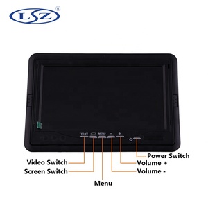 Phổ biến 7 ''hd đầy đủ màu sắc TFT LCD màn hình kỹ thuật số màn hình rộng Rear View Backup máy ảnh cho xe CCD cảm biến hình ảnh 1 năm bảo hành - Product Image 3