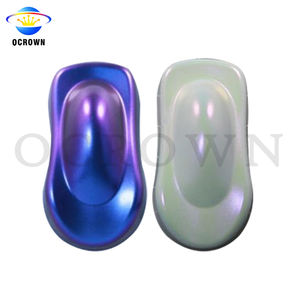 Kualitas Tinggi Warna Pergeseran Chameleon Pearl Pigmen Mika Bubuk Harga Pabrik - Product Image 5