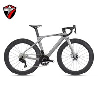 Vélo de route T10pro 2e génération en carbone intégral avec freins hydrauliques, transmission électronique sans fil et groupe WheelTop TX 24S – Vente en gros