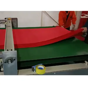 High Speed Auto Feeding Fabric Roll Stanz maschine zur Herstellung von Tischboden-Wandt uch