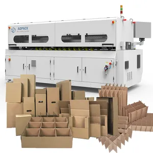 Aopack Auto Flexo Printing Corrugated Box Making Machine For Carton Factory