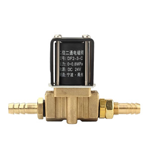Vanne solénoïde Yongguang DF2-3-C DC 24V, deux positions, deux voies, noyau tout en cuivre pour alimentation en fil de soudage - Product Image 1