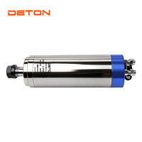 Moteur de broche CNC 2,2 kW à refroidissement par eau pour machine de fraisage et de gravure de portes en bois