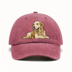 Casquette de baseball ajustable à imprimé <span class=keywords><strong>Golden</strong></span> <span class=keywords><strong>Retriever</strong></span> casquette de sport décontractée cadeau idéal pour la famille et les amis casquette de soleil - Product Image 4