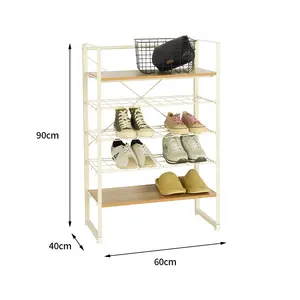 Venda quente Indoor Multipurpose Sapato De Armazenamento Rack De Armazenamento Organizador Sapato Racks Gabinete Para Entradas