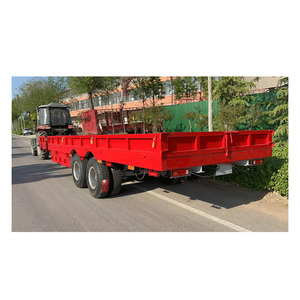 4-axis 20 Foot 40 Foot Container Loading and Unloading Skeleton Chassis Trailer for Docks and Ports - Product Image 6