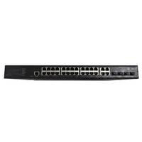 2 Seri L3 Managed Ethernet Switch 4x 10G Fiber 24x Gigabit Ethernet AC PoE Network Switch