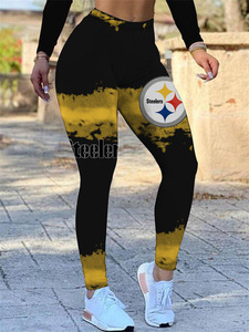 Venta caliente Nuevos estilos Mujer Leggings Personalizar Mujer Fútbol Equipo Deportes Mujer Leggings - Product Image 6