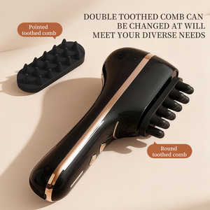 Massaggiatore Elettrico per la Testa a 5 Velocità, Strumento Portatile per la Cura del Cuoio Capelluto, Prodotto per <span class=keywords><strong>Relax</strong></span> e Benessere - Product Image 2