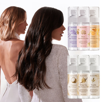 Huile Essentielle Cheveux Jojoba Argan Marque Blanche, Brume Parfumée Anti-Frizz Longue Durée pour Brillance des Cheveux Féminins