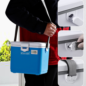 3 Trong 1 Nhựa Ice Cooler Set Xách Tay Mát Hộp Combo Ngoài Trời Dã Ngoại Bên Bia Lon Ice Ngực Hộp 5L * 2 + 33L - Product Image 4