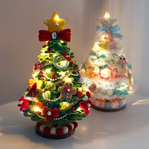 Decorazione Natalizia a Forma di Bastoncino Intrecciato, Ornamenti Piccoli da Appendere o da Tavolo, Fatti a Mano, Fai-da-Te, in Peluche, Vendita all'Ingrosso dalla Cina - Product Image 1