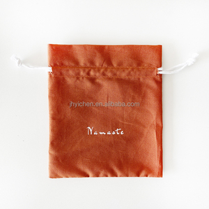 Alta qualità riciclabile piccolo cordino di preghiera perline di cotone cavigliere sacchetti con Logo personalizzabile - Product Image 2