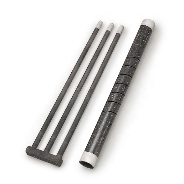 High Temperature 1600C Single Spiral Silicon Carbide SiC Heating Element for Industrial Furnace Kiln