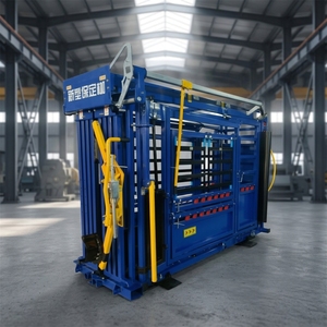 Cattle Squeeze Chute Stock Heavy Duty Cattle Crush Cattle Crush Fence Trellis - Product Image 3