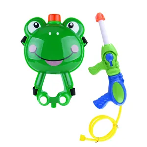 새로운 어린이 해변 튀는 장난감 동물 배낭 물 총 감압 장난감 야외 여름 물 총