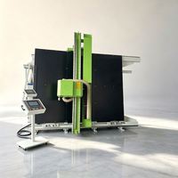Sierra vertical CNC de doble hoja para corte en V de paneles de aluminio compuesto (ACP), madera contrachapada y MDF con certificación CE